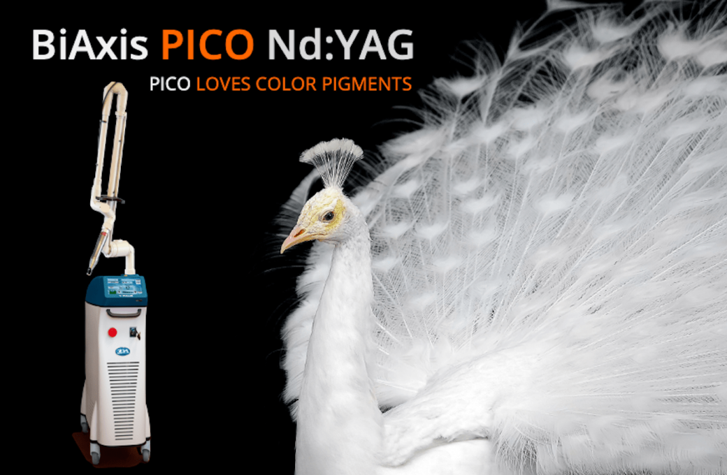 BiAxis PICO NdYAG Laser PICO LOVES COLOR PIGMENTS Copyright Doctare GmbH 2022